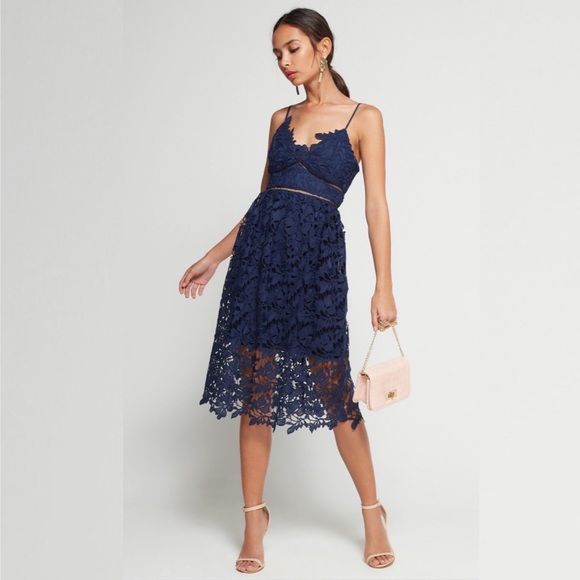 bardot sonya lace dress